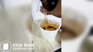 Chinese slave in toilet