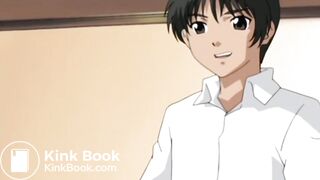 Green haired maid gets enema![Scat Hentai]