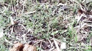 German Couldn't Make it Home and Shits Outside