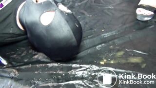 DOMINA AND MAID SHIT ON SLAVES MOUTH!