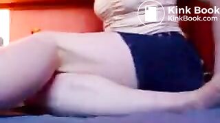 blue panty poop - video 2