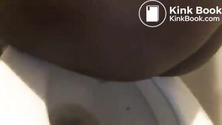 Ebony wet diarrhea