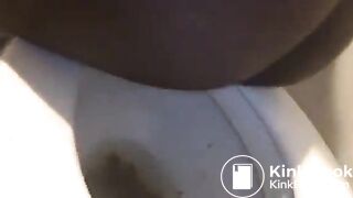 Ebony wet diarrhea
