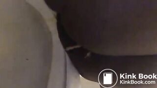 Ebony wet diarrhea