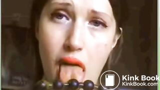 Eating Shitty Anal Beads