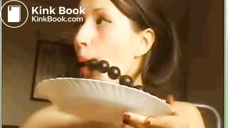 Eating Shitty Anal Beads