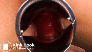 Sweet babe riding the brown rod