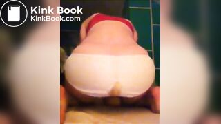 poop white panties full video