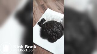 Girl pooping - video 6