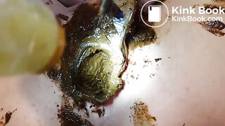 pussy filled with shit