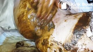 pussy filled with shit