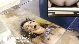 Asian extreme lesbian scat with piss drinking and shit eating