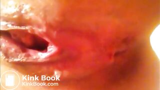 teen shitting close up