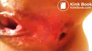 teen shitting close up