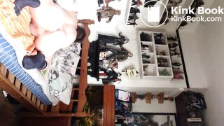 Poopoo in bed with my girl