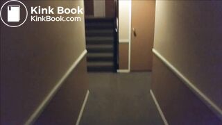 Girl Goes in Hallway of Her Apartment