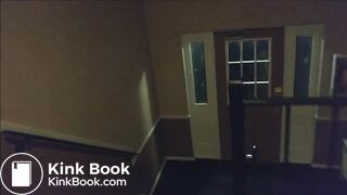 Girl Goes in Hallway of Her Apartment