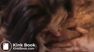 Lesbian scat smearing