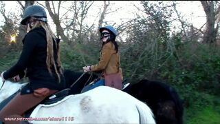 human toilet horseback