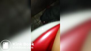 Korean girl shits in a toliet with piss