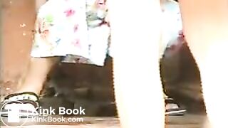 Girl see's pornera after she takes a massive shit