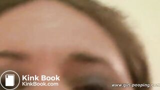 Big poop on the toilet