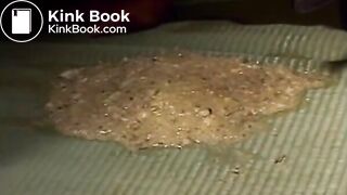 Girl playing with her shit