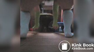 SISTER SHITS ON THE FLOOR