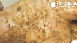 Scat pantyhose encasement