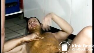 Crazy ugly freak scat couple