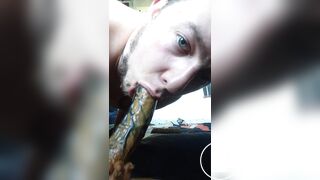 Dilldo play with so much poopoo