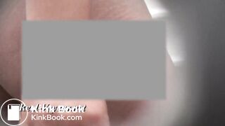 surprise while pissing in public toilet