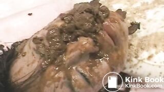 Jap Lesbian scat fuck