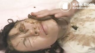 Jap Lesbian scat fuck