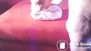 BBW taking a shit on couch