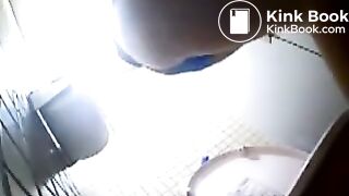 Japanese toilet accident