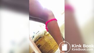 Kinky ebony shit