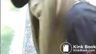 Shitting in her panties in front of a stranger