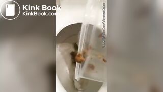 Girl pooping - video 4