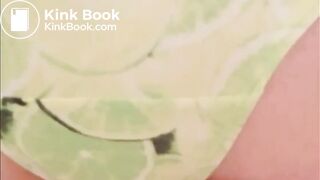 Short panty poop with nice sounds