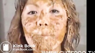 Hot Asian Walks Around In Shit