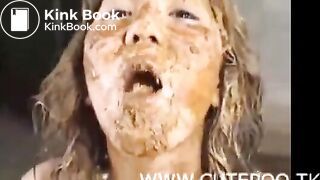 Hot Asian Walks Around In Shit