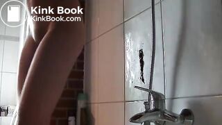 enema and piss on the wall