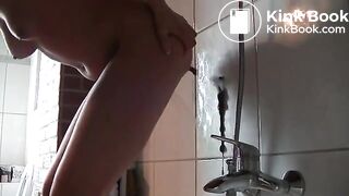 enema and piss on the wall