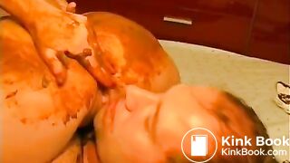 piss and scat on her man