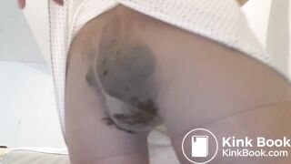 Massive Turd In Pantyhose