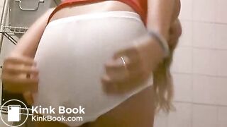 Naughty babe pooped herself