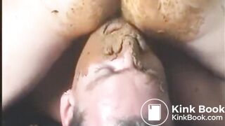 Scat Couple - Wife shit's in her husbands mouth