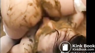 Asian lesbian scat