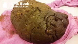 Purple Lace Panty Poop